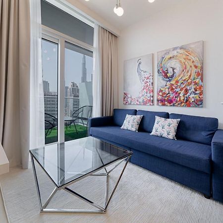 Alluring 1 Bd Apartment In Business Bay With Burj Khalifa View Dubai Bagian luar foto